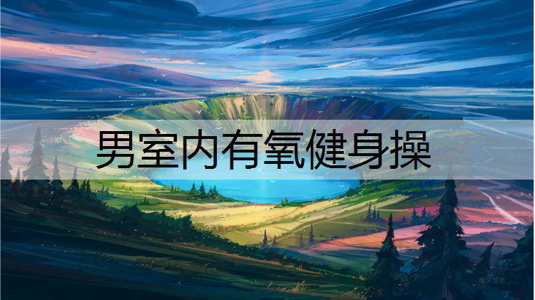 男室内有氧健身操