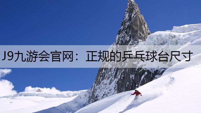 正规的乒乓球台尺寸